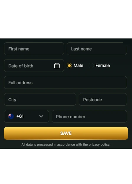 GoldenRoo SignUp Step 2